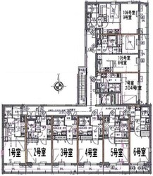 ラティエラ横濱六角橋の物件間取画像